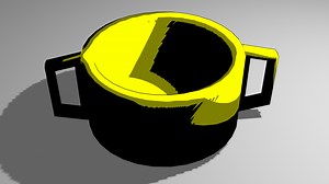 セルルック調をつくる。ソリッドなし。カラーミックスとFreestyle で。