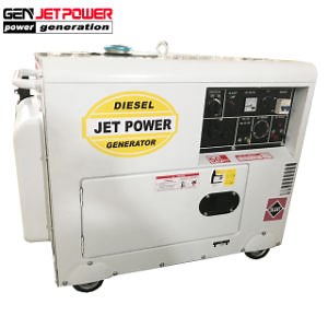 [Hot Item] Hot Sale 6kVA/7kVA 220V Small Type Air Cooled Diesel Generators Prices/