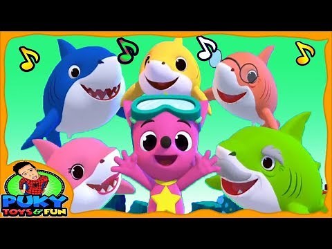 Baby shark songs different versions, Pinkfong dance and sing ocean animal songs Educational app