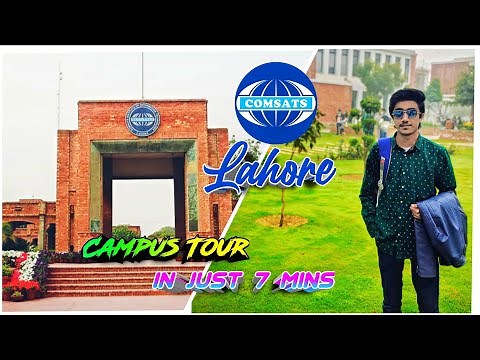Comsats University Lahore Campus Tour | Travel Guide & VLOG |