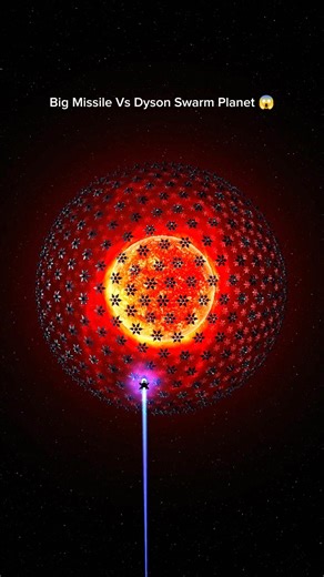 🚀Big Missile Vs Dyson Swarm Planet 😱 | Solar Smash #shorts