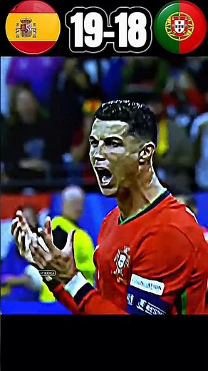 Unbelievable 🥶 Comeback| Portugal VS Spain | Final World Cup 2026 #trend #football #ronaldo #shorts