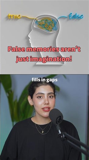 Your Brain Lies to You — The Truth About False Memories 🧠😱 #falsememories #lostmind