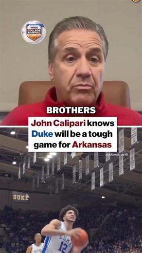 CBS Sports College Basketball 🏀 on Instagram: "John Calipari told Jon Rothstein he knows Thursday’s matchup with Duke will be a big test for the Razorbacks."
