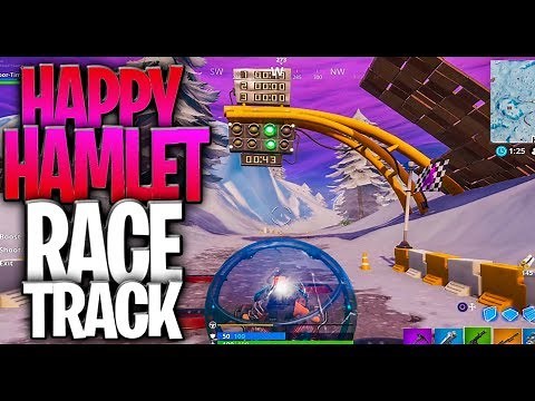Complete A Lap Of The Race Track In Happy Hamlet