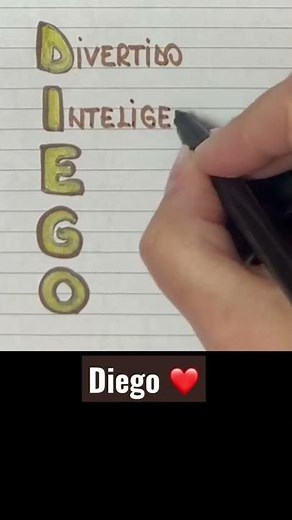 Significado del nombre DIEGO #significado #nombre #diego