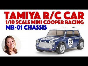 Tamiya 1/10 Scale Mini Cooper Racing MB-01 Chassis Unboxing