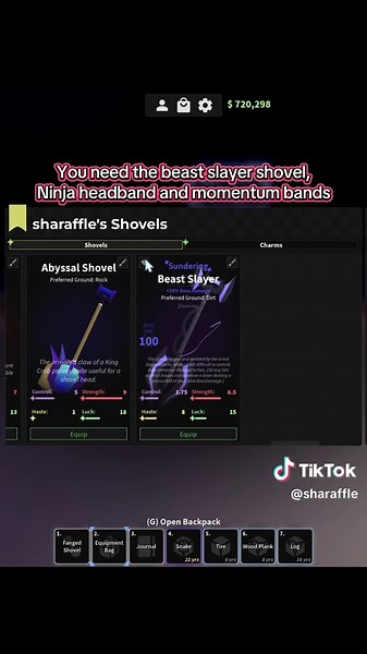 Replying to @Kennt new machine gun build..? Using beast slayer and momentum bands [DIG] Roblox #DIG #roblox #guide #build #bossfight