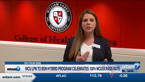 WCU LPN to BSN Hybrid Program achieves 100% NCLEX pass rate for second class in a row