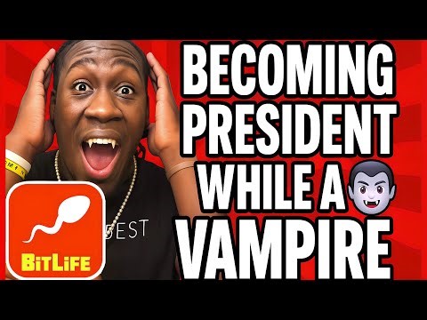 I Became PRESIDENT… While a VAMPIRE in BitLife 🤯🧛‍♂️🇺🇸