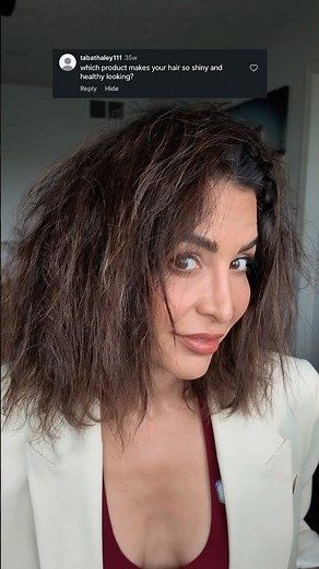 How I make my DRY FRIZZY Hair look SMOOTH & GLOSSY