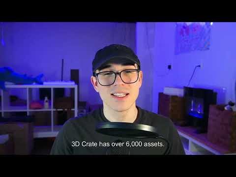 3DCrate Demo Overview – Instantly Download & Import 3D Models into Unity
