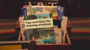 Tips and tools for cleaning windows.