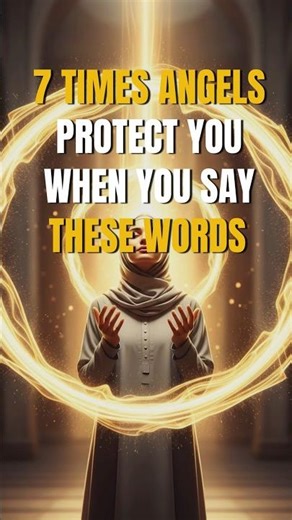7 Times Angels Protect You When You Say These Words #shorts #angel