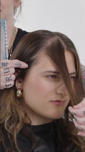 Butterfly Bangs Fringe Haircut