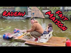 LES GAMINS CONSTRUISENT UN RADEAU EN PALETTE 😂 (intro pour mon poto Éric qui nous a quitté 😢)