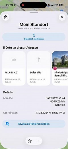 Apple Maps: Show and share your exact location
