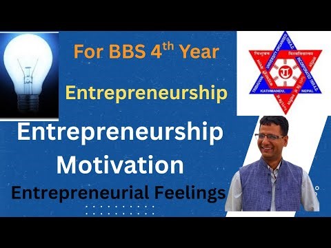 Entrepreneurship Motivation and Entrepreneurial Feelings II