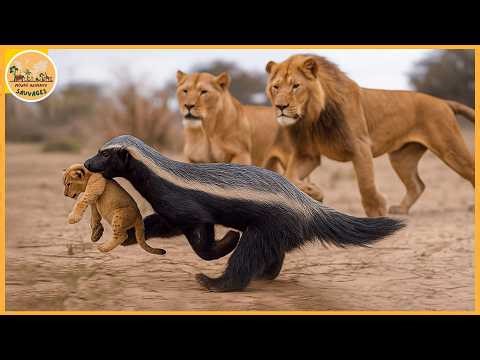 L’attaque de ratel la plus folle jamais filmée | Animaux sauvages