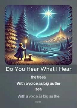 Do You Hear What I Hear? 🎄Christmas Song | Christmas Carol | Christmas Night