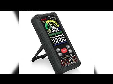 A must-have product! GVDA Smart Rechargeable Digital Multimeter True RMS 9999 Counts 1000V 10 ADC