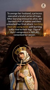 A medieval princess used weaponized birds to avenge the death of her husband and burn a city down. #history #medieval #vikings | Knowledge