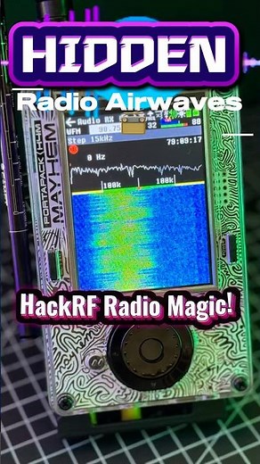 Unveiling Hidden Airwaves:\rHackRF Radio Magic! #hackrf