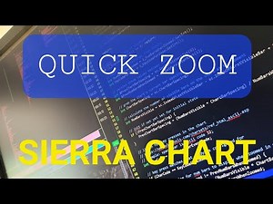 Quick Zoom Custom C++ Study for Sierra Chart
