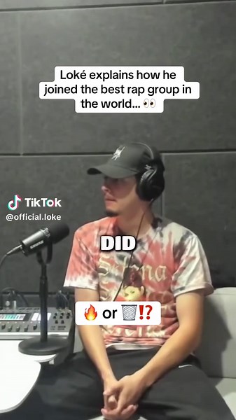 Loké explains how he joined the best rap group in the world… 👀 🔥 or 🗑️⁉️