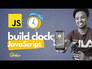Sida saacad ⏰ loo dhiso, JavaScrip| Great project for beginners | HTML and CSS |