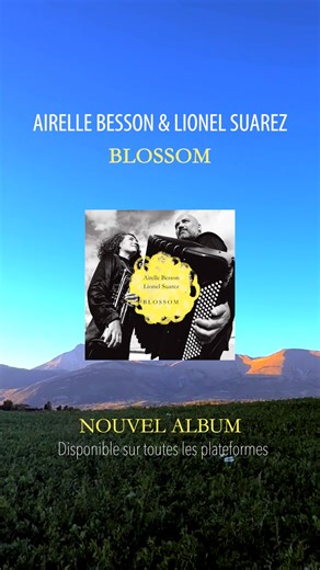 Airelle Besson on Instagram: "🎺 BLOSSOM 🪗 OUT NOW! 🎧 En écoute sur toutes les plateformes (lien dans la bio) Nous sommes très heureux de partager enfin BLOSSOM, notre nouvel album ✨ Vingt ans après notre première rencontre, dix ans après nos premiers concerts en duo, cet enregistrement est le fruit d’une conversation au long cours. Un document sonore né du temps, de l’écoute, et d’une amitié traversée par mille aventures. Nous le dédions à toutes celles et ceux qui nous ont suivis sur les rou