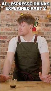All Espresso Drinks Explained- Part 2 #coffee #espresso #shorts
