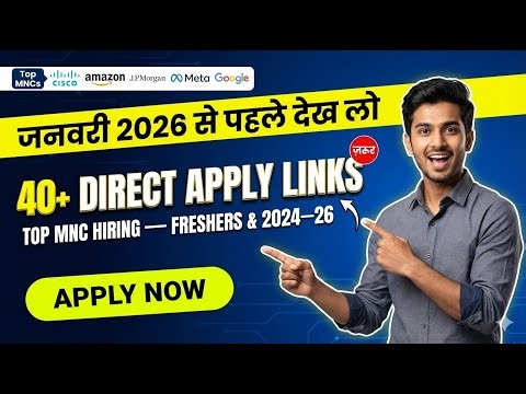 Urgent MNC & IT Hiring in India — Deloitte, S&P, Accenture, Qualcomm, IBM & More (Apply Now)`