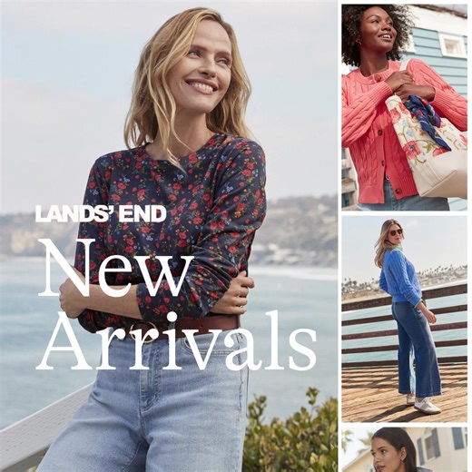 Spring into the new season with fresh styles, colors and prints you're sure to adore. | Lands' End