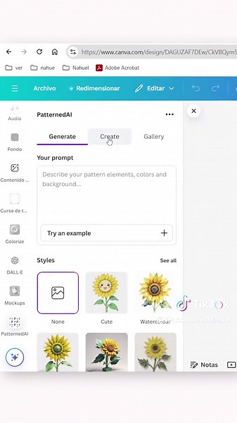 Crea Estampados Únicos en Canva