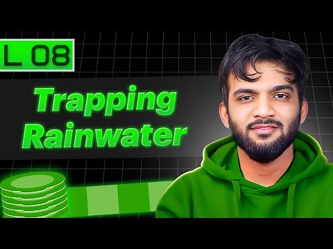 L8. Trapping Rainwater | 2 Approaches | Stack and Queue Playlist