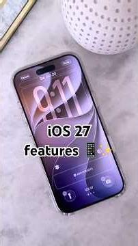 my favorite new features in ios 27 🤎📱✨ #ios27 #iphone18 #ios27beta