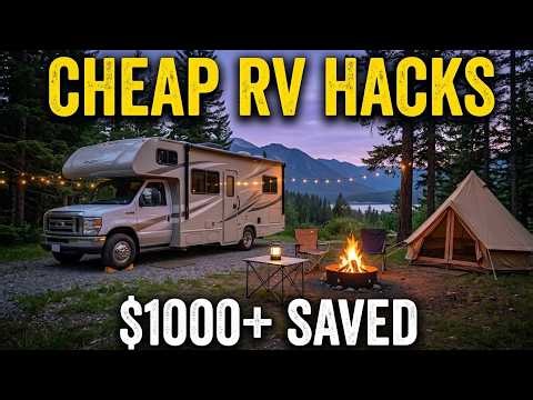8 RV Camping Hacks That Will Save You THOUSANDS (Stop Wasting Money!)