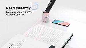 OrCam Read, for the blind and visually impaired, is a first-of-its-kind, lightweight, handheld device enables you to enjoy the morning paper, read any book, and much more. Any printed or digital text is instantly read with just the push of a button! Improve your time studying, work more efficiently, and be more independent! | OrCam
