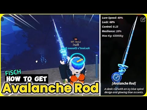 How To Get the Avalanche Rod in Fisch - EASY Guide!
