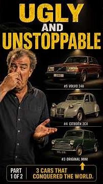5 Cars That Were Ugly And Unstoppable Part 1 #Volvo240, #ClassicMini, #Citroën2CV,#CarFacts