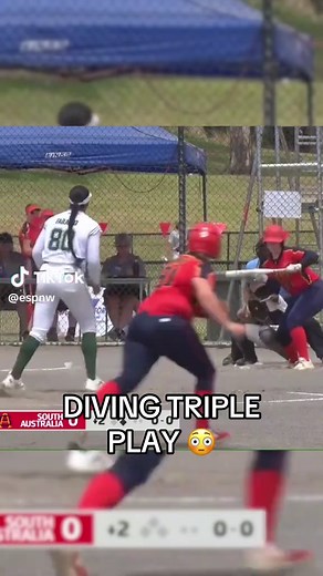 Incredible Triple Play in Softball Highlights