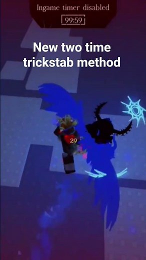 new trickstab method for two time after the azure update #forsaken #twotimeforsaken #roblox