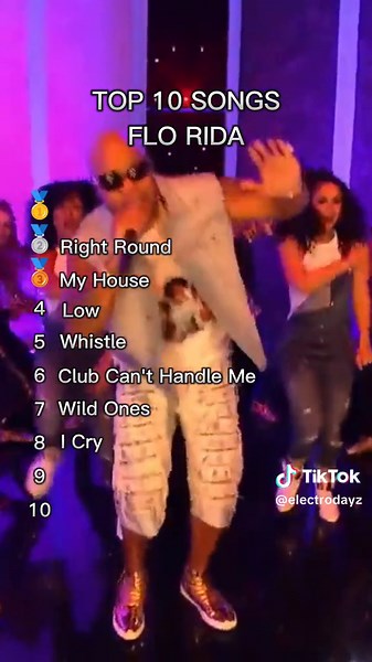 Top 10 sons FLO RIDA 🎶 #florida #top10songs #musique #nostalgie #classique #throwback