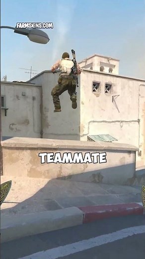 Cheat Sniper boost for T on CS2 Dust 2 #shorts