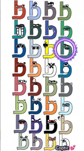 Coptic alphabet lore song #alphabetlore #alphabetsong #shorts