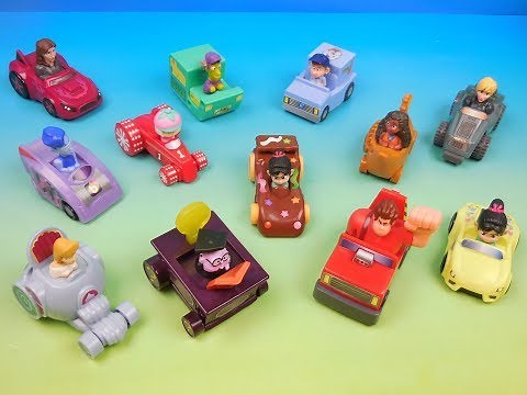 2018 DISNEYS RALPH BREAKS THE INTERNET SET OF 12 McDONALDS HAPPY MEAL COLLECTION VIDEO REVIEW