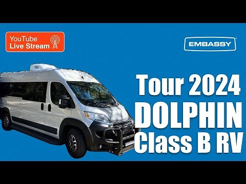 EXCLUSIVE Tour of Dolphin Class B RV by Embassy RV on Ram Promaster - ❌ Wood ❌ Black Tank ✅ HOA ok