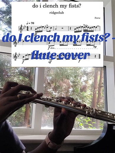 do I clench my fists? - flute cover! #ridgeclub #flute #music | do i cleanch my fist alto sax