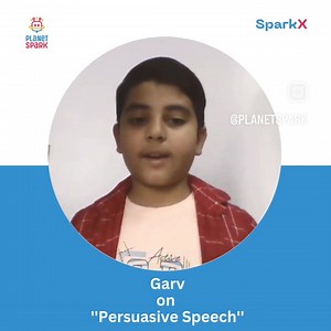 Join our telegram channel to get the latest update https://t.me/Planetspark_official 🤠Introducing Garv, our stellar PlanetSpark - The Public Speaking Expert student who is mastering the art of persuasive speeches. 💪🗣️ With PlanetSpark's guidance, Garv is transforming his words into powerful tools that sway minds and ignite change. 🌟 We're proud to have such talented students who fearlessly advocate for their beliefs and inspire others to take action. Let's cheer for Garv as he steps onto the